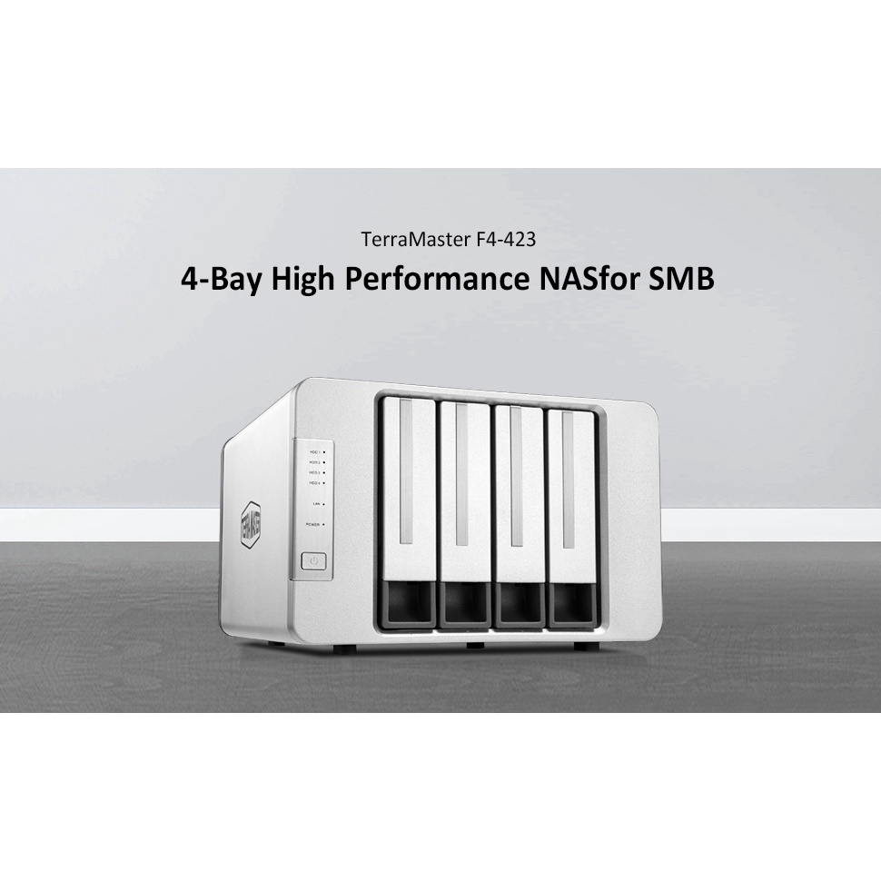 Thiết bị lưu trữ mạng NAS TerraMaster F4-423 Hàng chính hãng