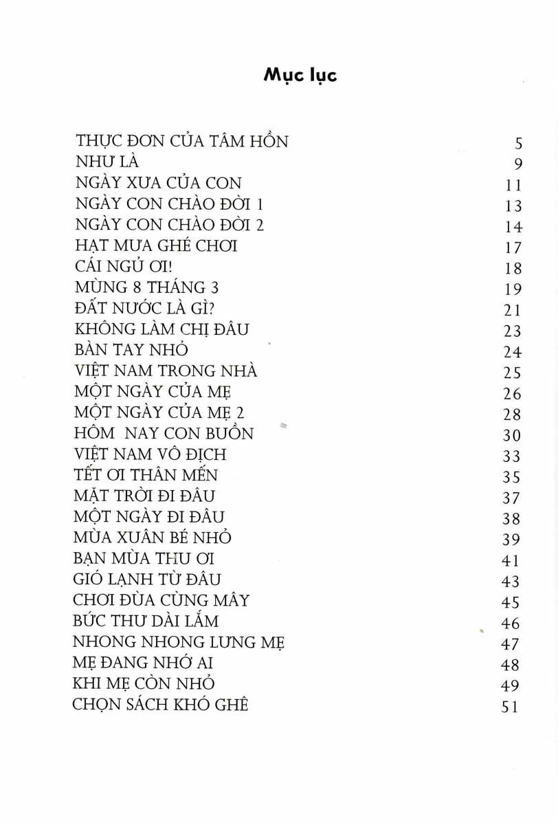 Sách Ngày Xưa Của Con