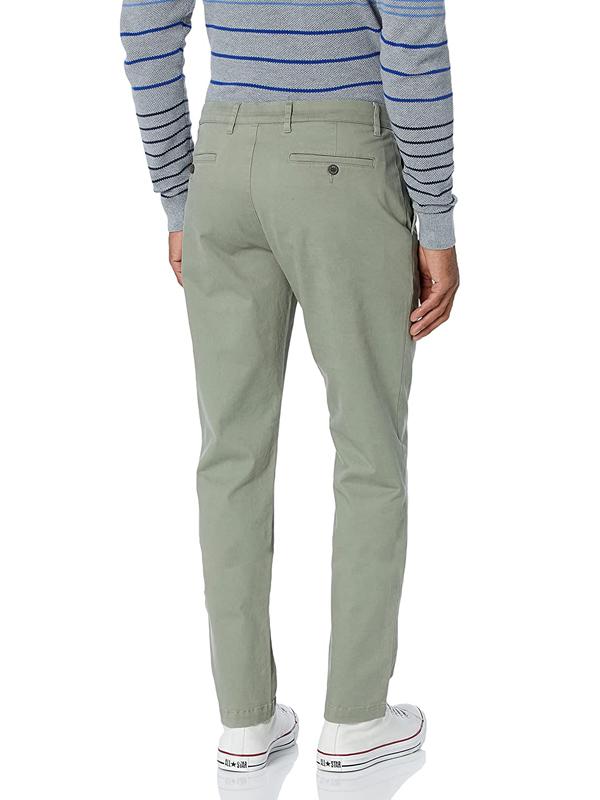 Quần Kaki Nam Goodthreads Men's Skinny-Fit Washed Comfort Stretch Chino Pants Dark Olive - SIZE 30