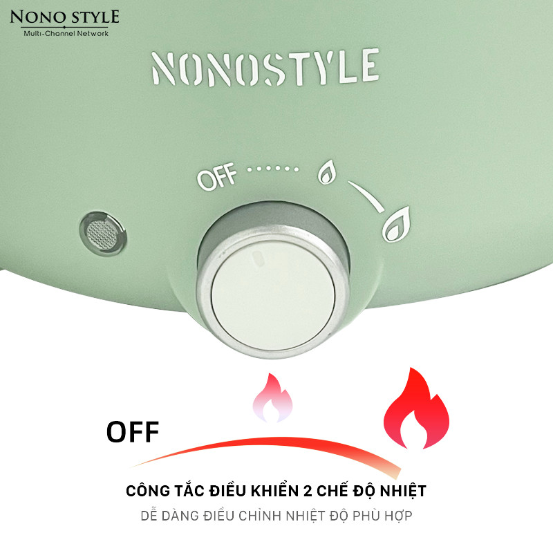 Nồi Điện Đa Năng Nonostyle (3L) - Hàng Chính Hãng