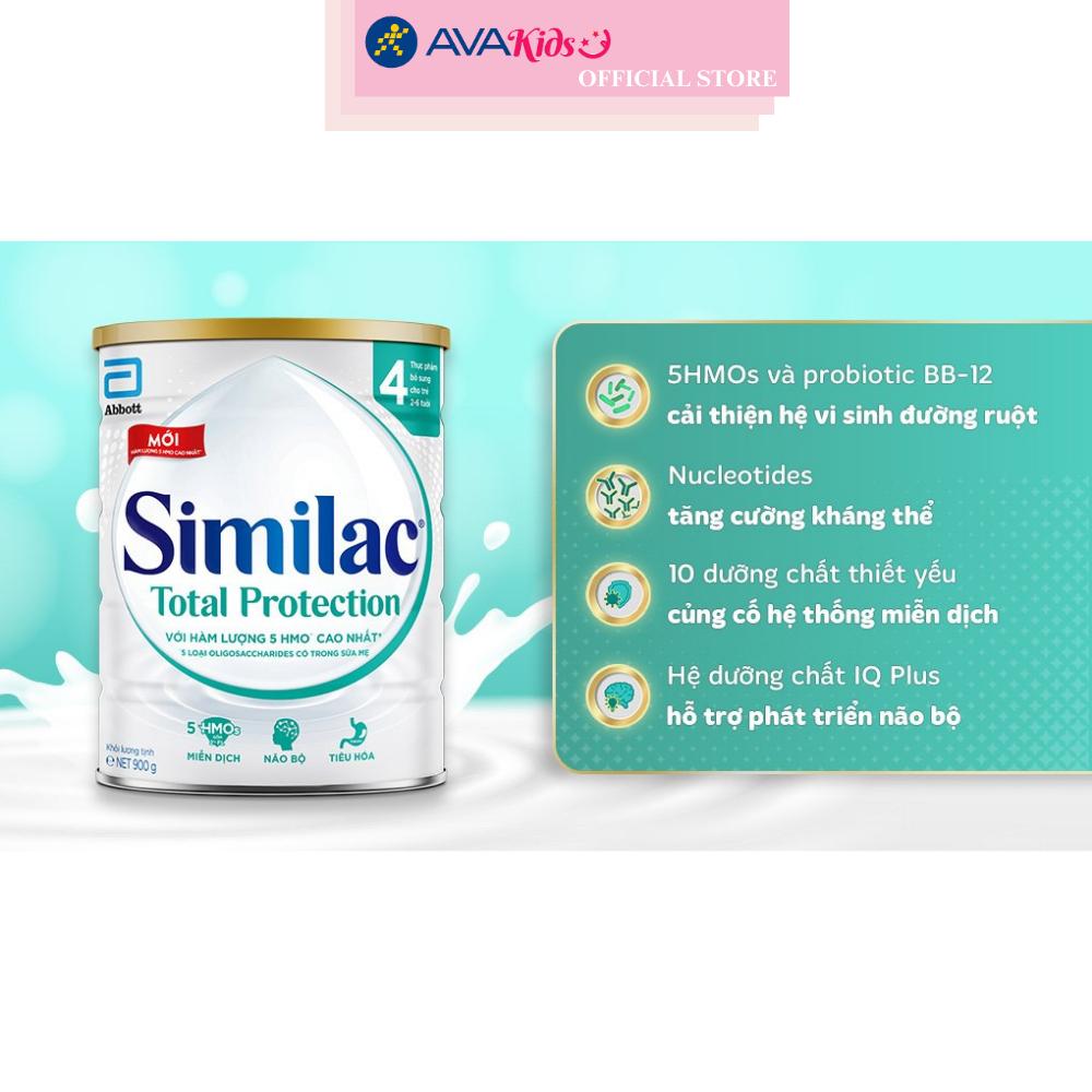 Sữa bột Similac Total Protection số 4 900g (2 - 6 tuổi)