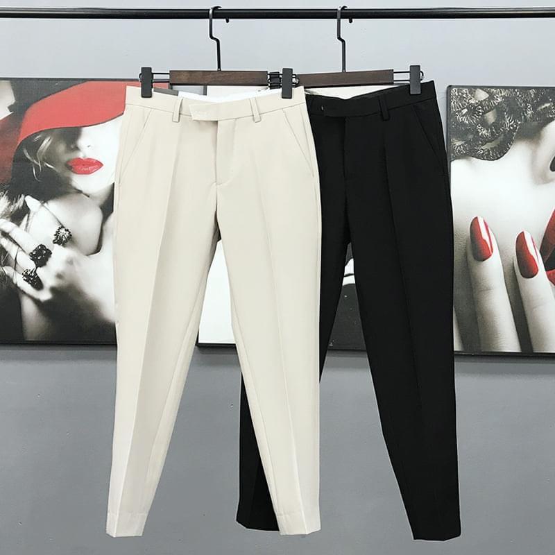 Quần Tây Nam Công Sở iMan Store , Quần Âu Nam Hàn Quốc Vải Chéo Cao Cấp Co Dãn, Chống Nhăn Xù - Hàng VNXK