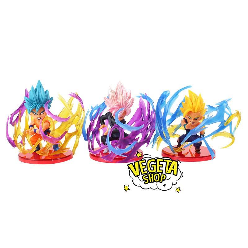Mô hình Dragon Ball - Super WCF Burst - Goku Gohan Vegeta Frieza Broly Black Rose God Blue Fide SSJ SSJ3 - Cao 8,5cm