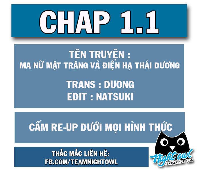 ma nữ mặt trăng và điện hạ thái dương chapter 1.1 2