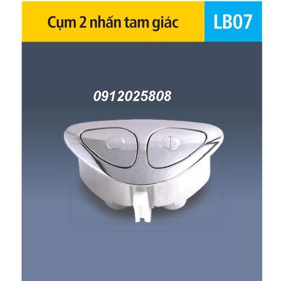 VS1808 - Bộ xả bồn cầu LIỀN KHỐI 2 nhấn - cao 26 cm