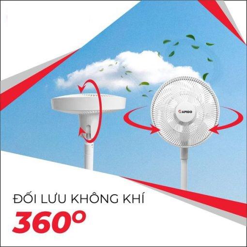 Quạt tích điện Rapido RBF – 30