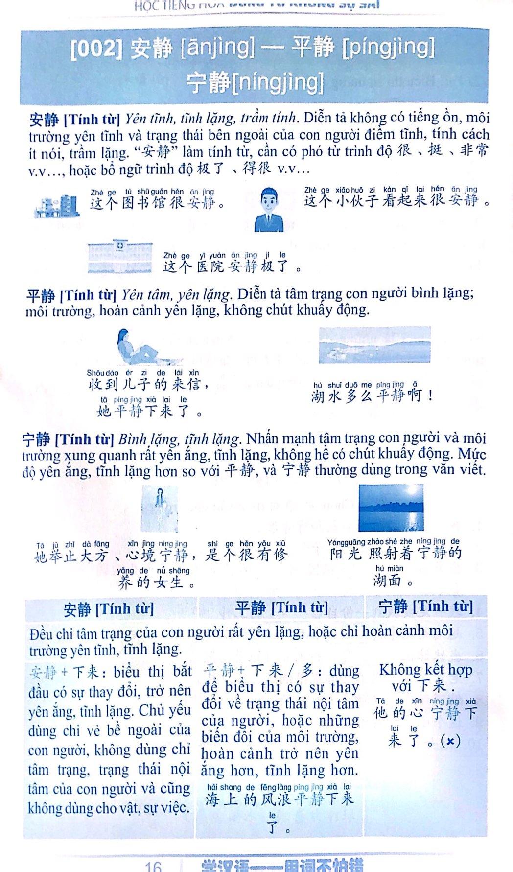 Sách - Học Tiếng Hoa Dùng Từ Không Sợ Sai
