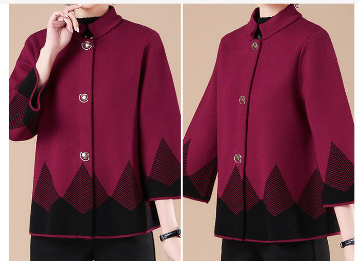 Áo Len Dệt Kim Mùa Xuân Dự Tiệc Cho AL44 - Hàng Quảng Châu Cao Cấp