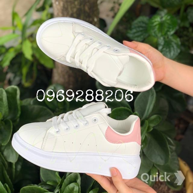 Giày thể thao sneakers phản quang độn đế kute