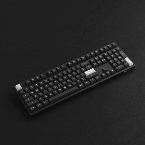 Bàn phím cơ AKKO 3108 RF White on Black - Hàng Chính Hãng