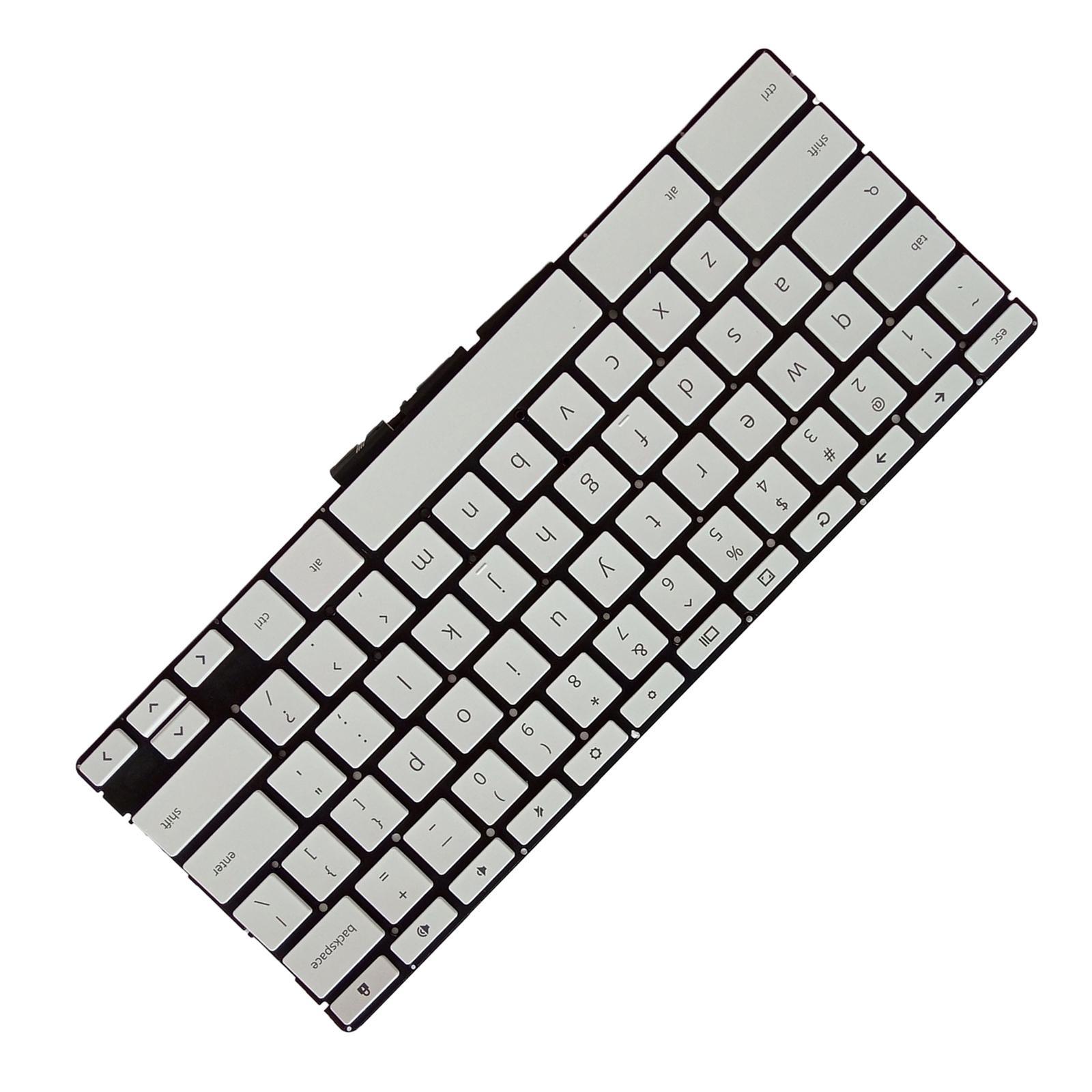 Laptop Keyboard US Layout White for HP Chromebook 14-Ca 14-Ca020NR Notebook