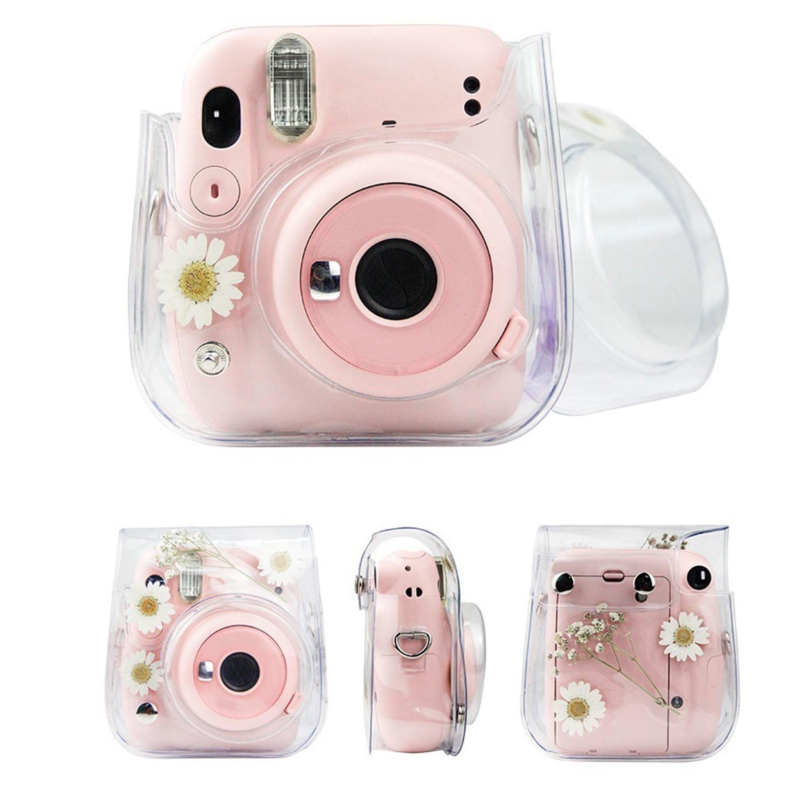 Camera Case Portable PVC Material/ Adjustable Strap for Instax Mini 11 9 8