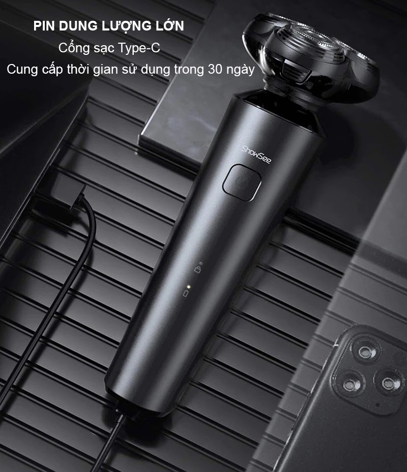 Máy cạo râu Xiaomi Showsee F303-BK