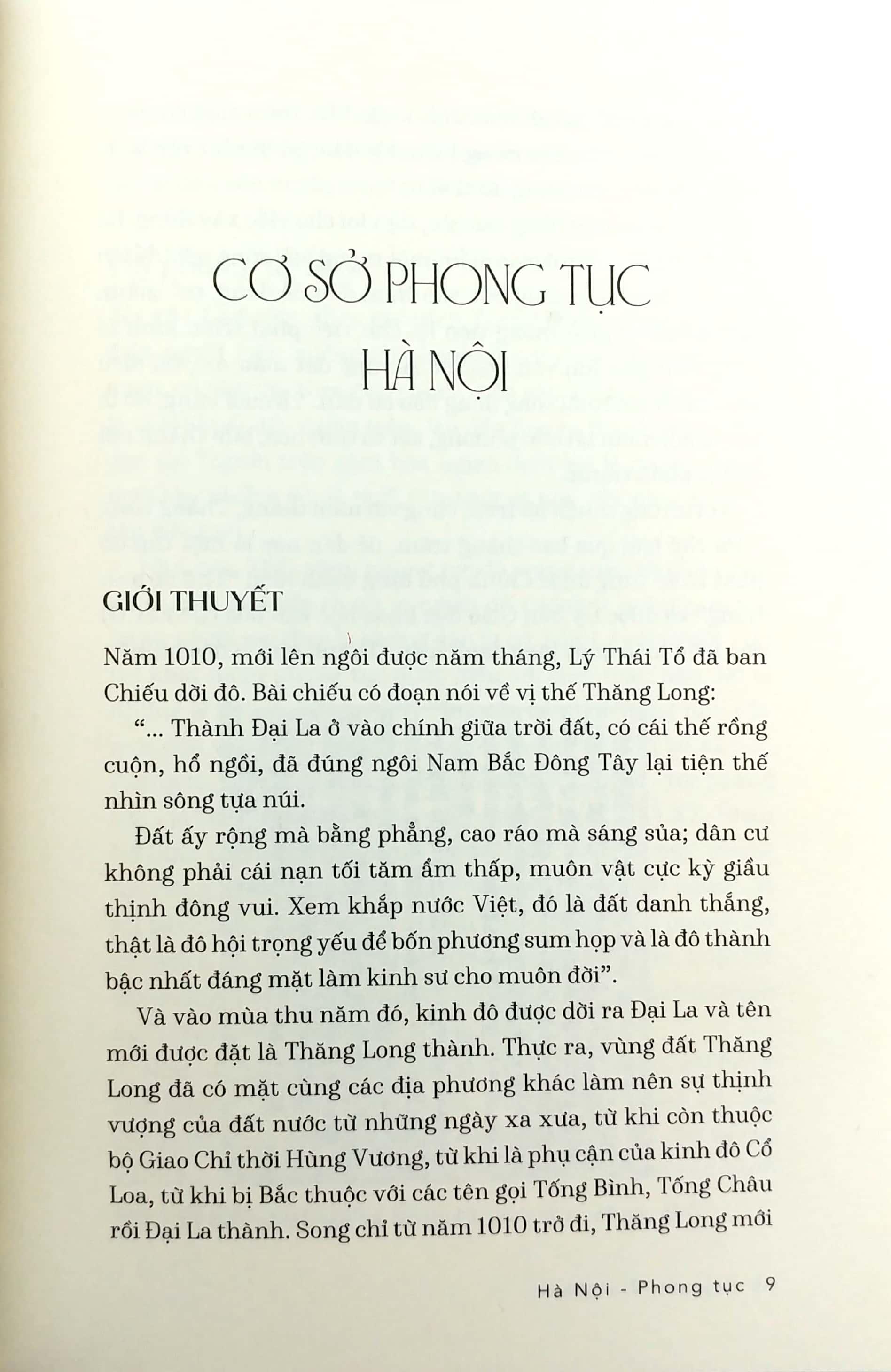 Hà Nội - Phong Tục, Văn Chương (Tái Bản Lần Thứ 3 - 2020)