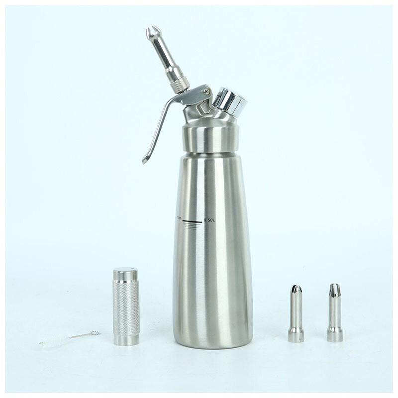 Bình Xịt Kem Tươi Cao Cấp Inox #304 - 500ml