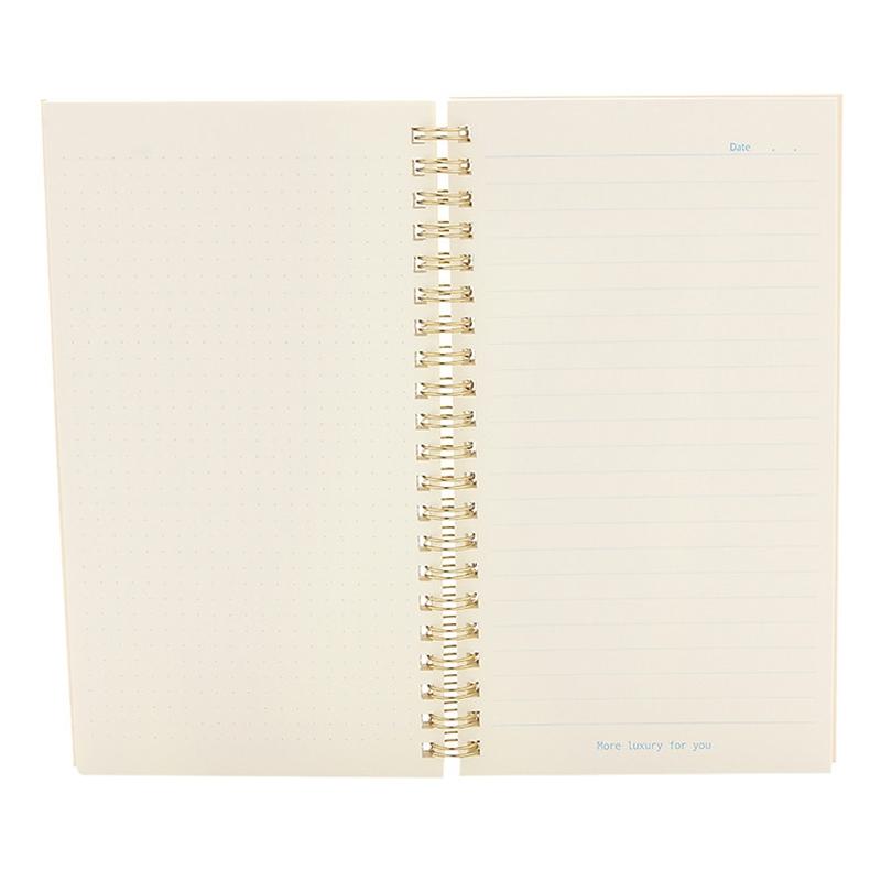 Sổ Lò Xo Twin Notebook STARLIT NIGHT Motto A5 120 Trang Japan CYTNA5-SN