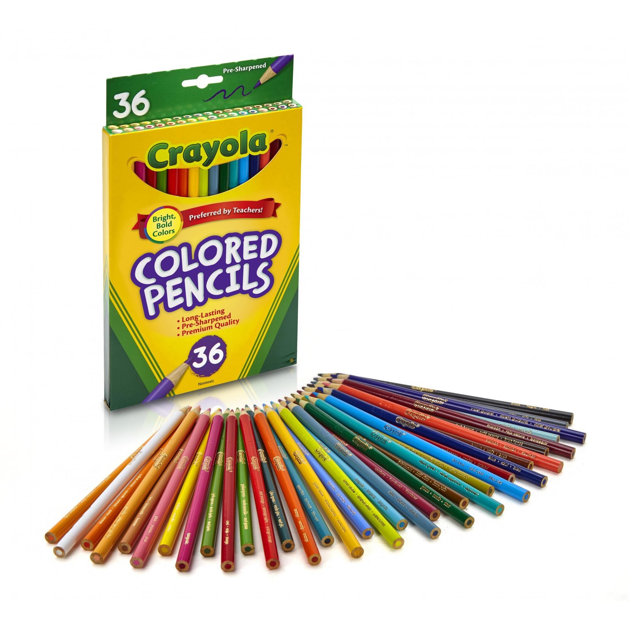 Hộp 36 bút chì màu Crayola chuốt sẵn