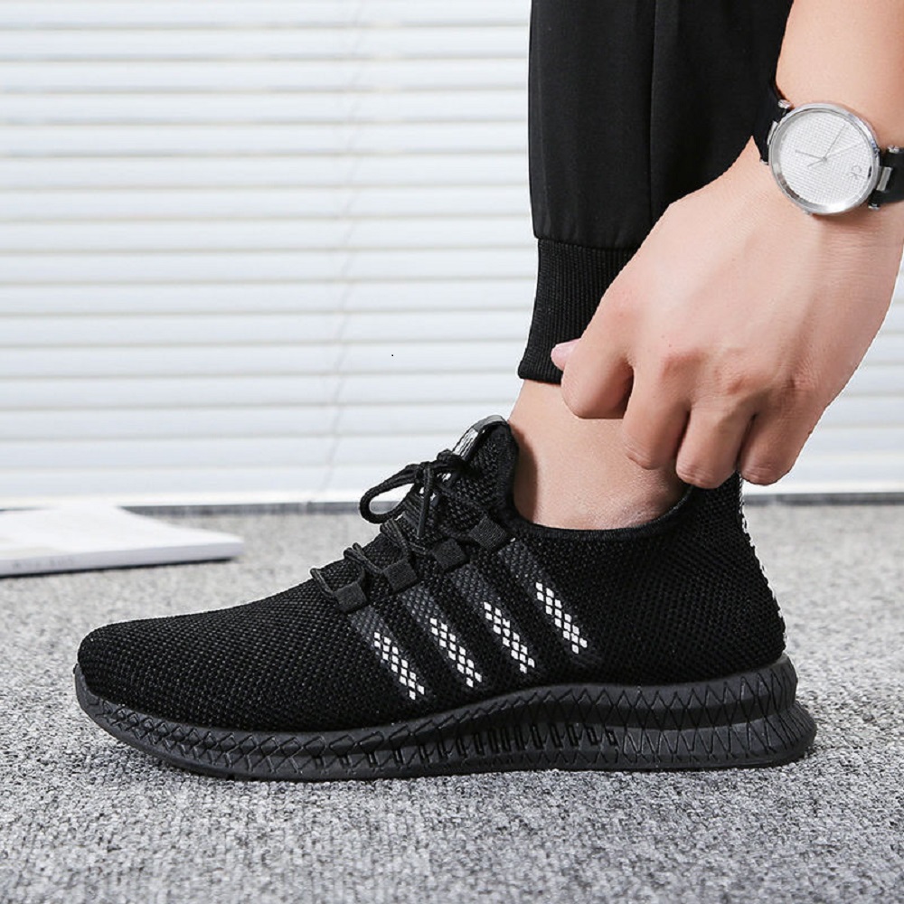 Giày sneaker nam cổ thấp nhẹ êm thoáng khí, thiết kế thời trang - ZGN12