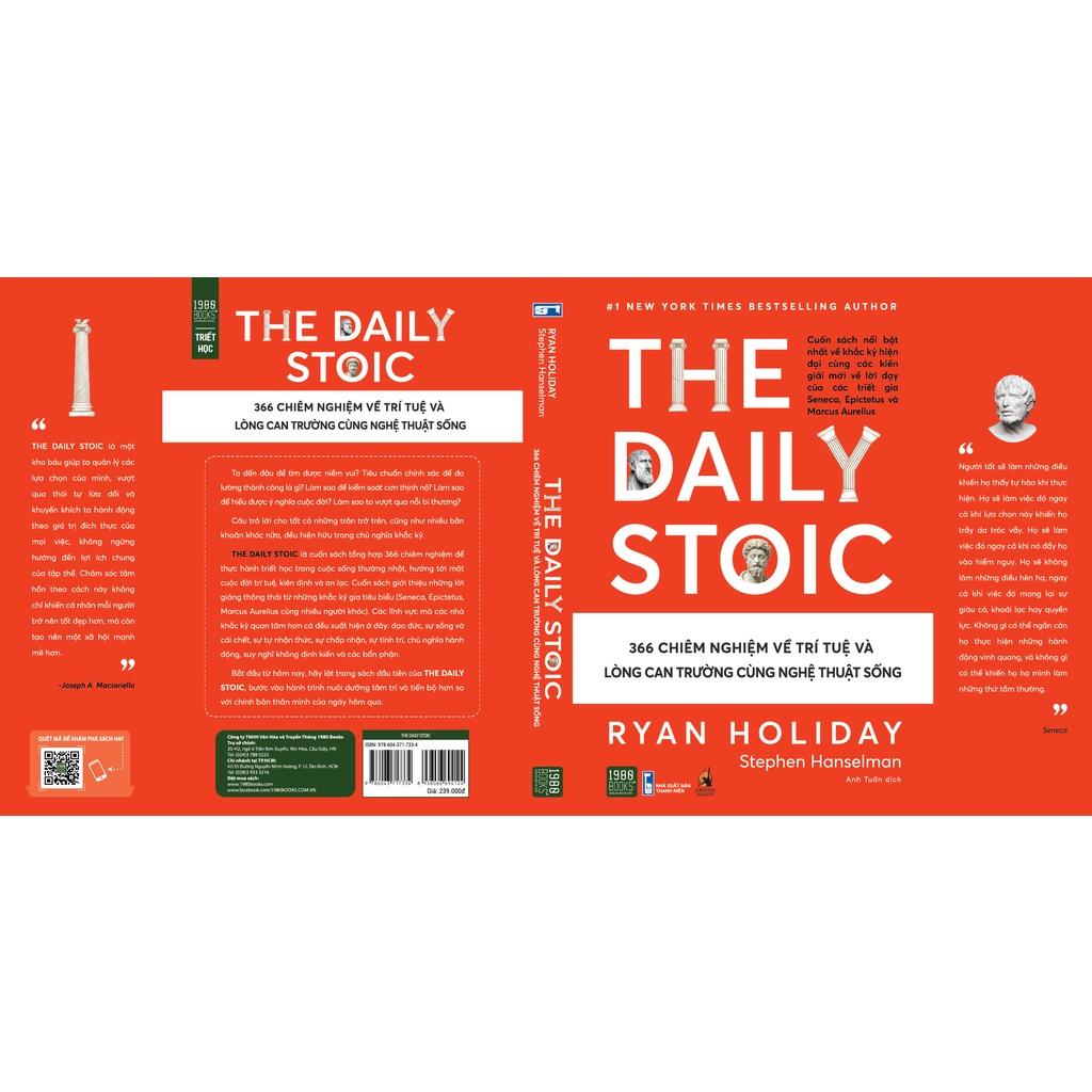 Sách  The Daily Stoic - BẢN QUYỀN