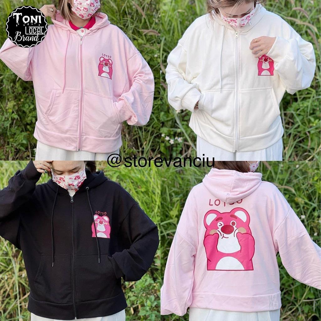 Áo Hoodie Nỉ Ngoại Gấu LOTSO - Áo Khoác Nỉ nam nữ Unisex