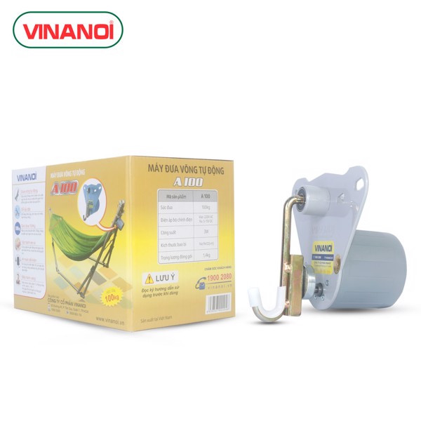 Máy đưa võng em bé VINANOI - A100 sức đưa 100kg cho cả Mẹ và Bé