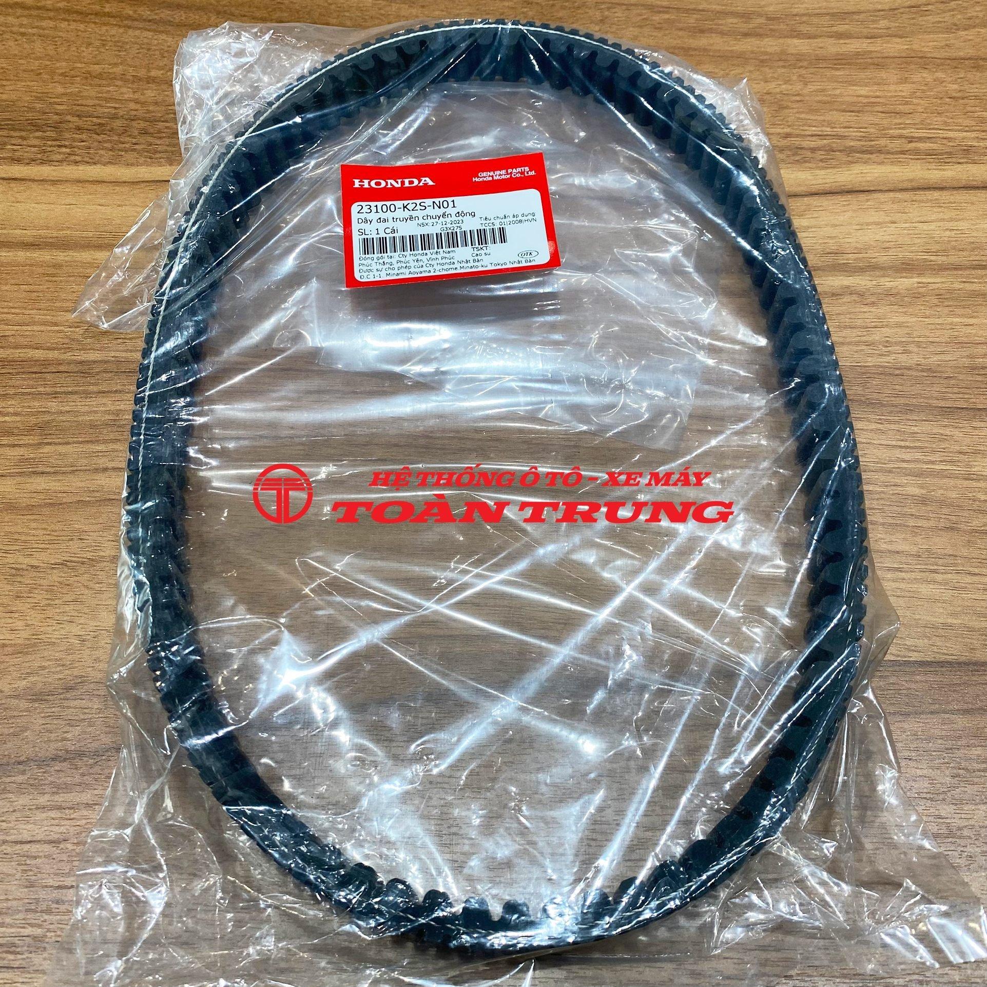 Dây đai truyền động Air Blade 160 (2022-2024), Vario 160 (2023-2024) chính hãƞg Honda &quot;23100K2SN01&quot;