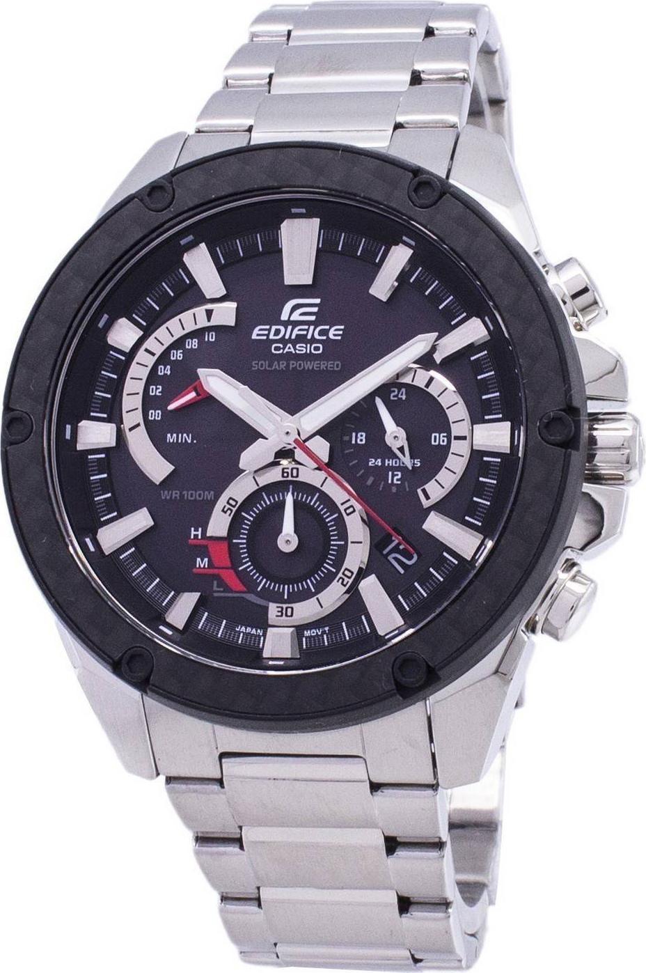 Đồng Hồ Nam Casio Edifice EQS-910D-1AVUDF Dây Kim Loại - Pin Năng Lượng Mặt Trời