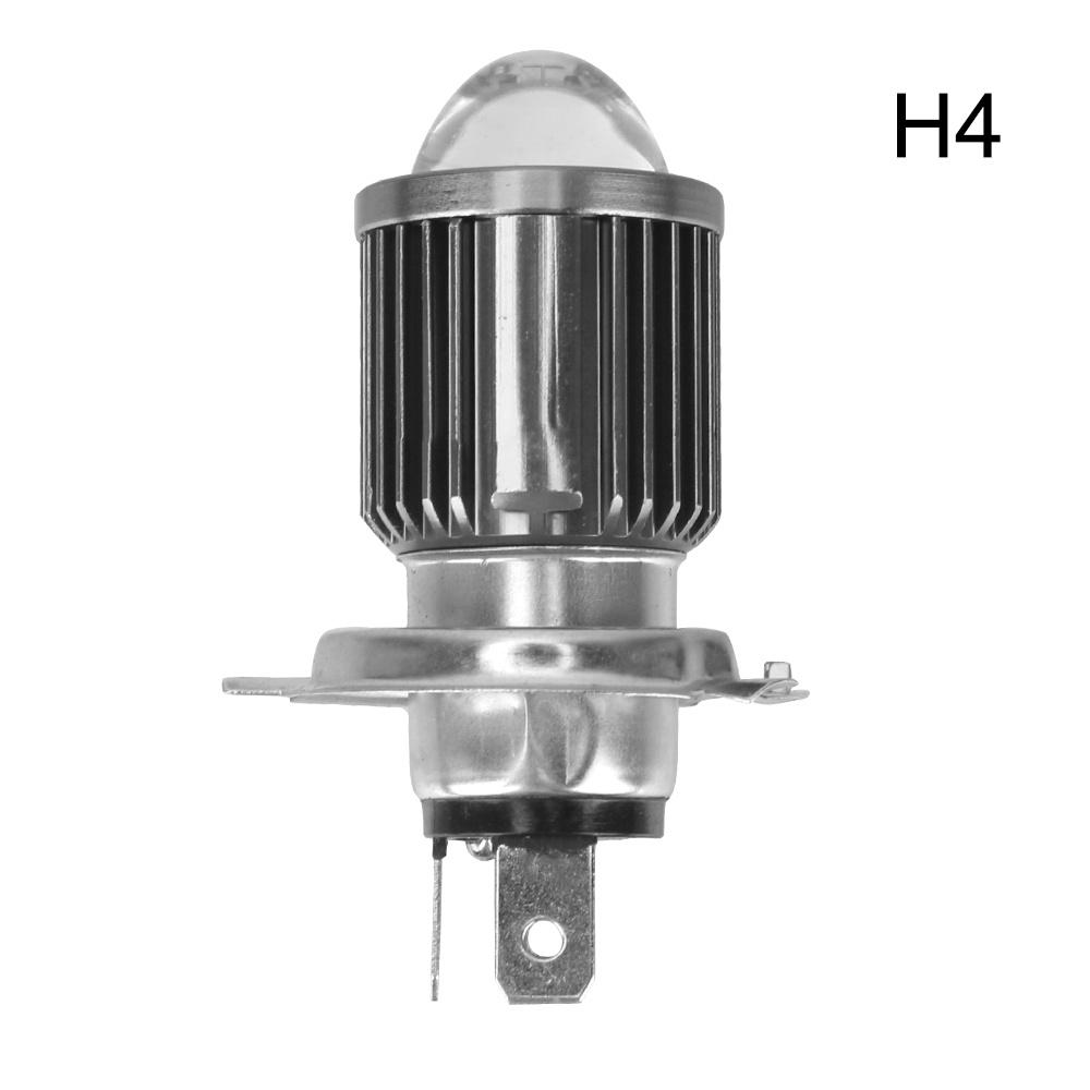 Đèn pha LED 6000K H4 BA20D ATV chuyên dụng cho xe máy