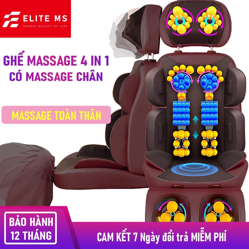 Ghế Massage Toàn Thân ELITE MS | Massage Hồng Ngoại Trị Liệu | Bảo Hành 1 Năm |