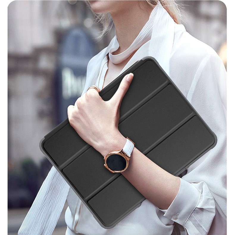 Bao Da Case Cover Ringke Air Dành Cho iPad Pro 11 inch / iPad Air 4 / iPad Pro 12.9 inch Có Khe Cắm Apple Pencil - Hàng Chính Hãng