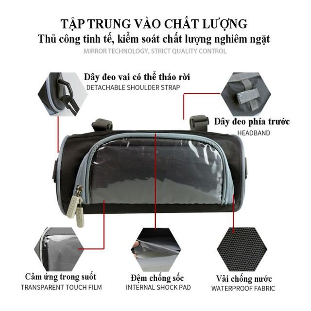 TÚI ĐỰNG ĐỒ TREO TRÊN XE MÁY XE ĐẠP
