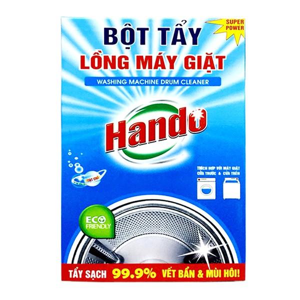 Hộp 2 gói bột tẩy vệ sinh lồng máy giặt Hando siêu sạch 200g