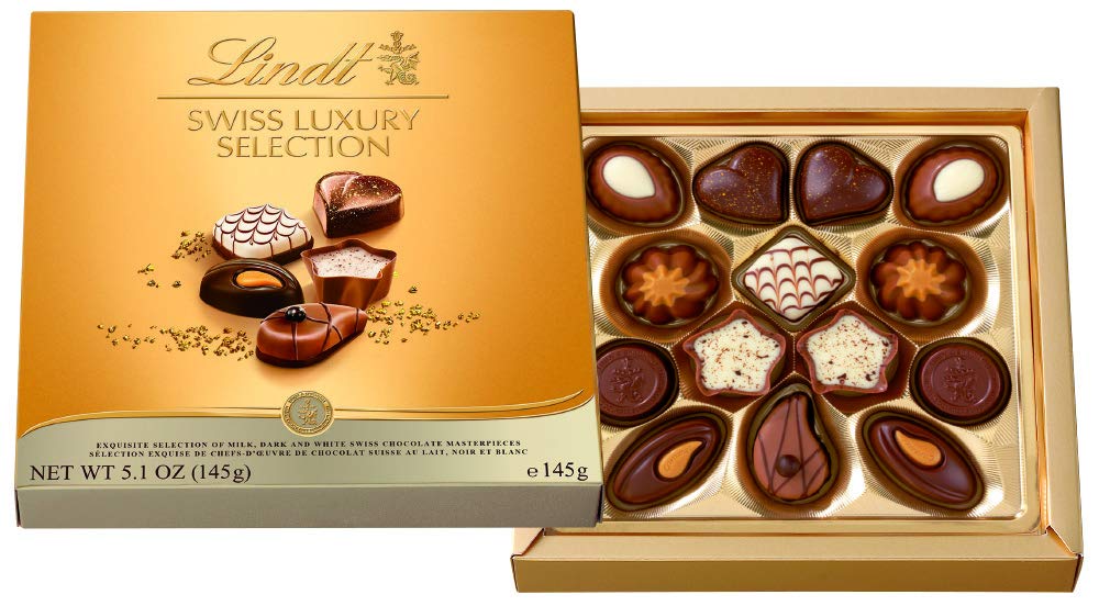 Hộp quà tặng chocolate LINDT Swiss Luxury Selection - 14 cái