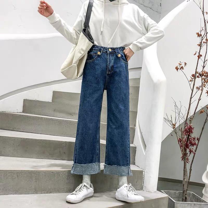 Quần Jeans Cap Cao Sắn Gấu_J4