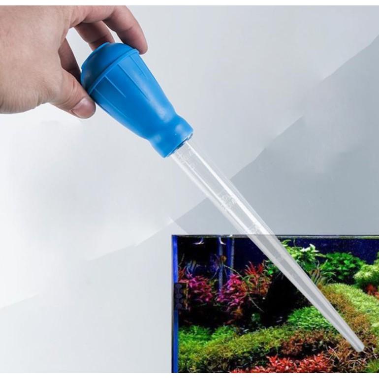 Hút Bóp phân cá cặn hồ cá thuỷ sinh pipet