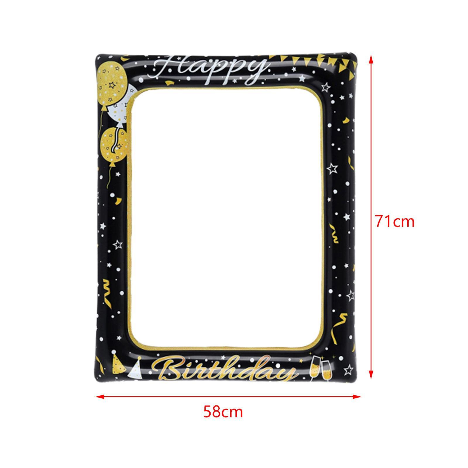 Inflatable Photo Frame Photo Props Photo Frame for Carnival Xmas