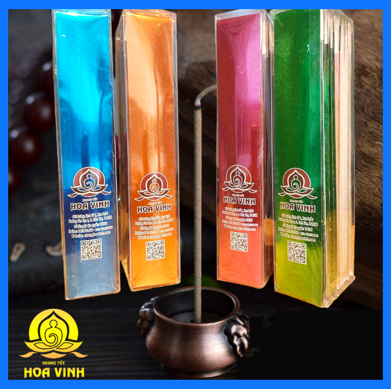 NHANG HOA VINH CHÍNH HÃNG 75K - 5 THẺ - LỰA CHỌN 5 MÙI - LOẠI 4 TẤC