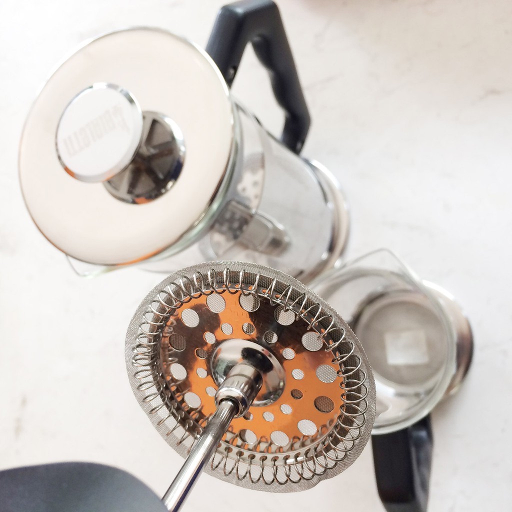 Bình lọc trà cà phê BIALETTI FRENCH PRESS PREZIOSA 350ml - 1000ml - Hàng chính hãng