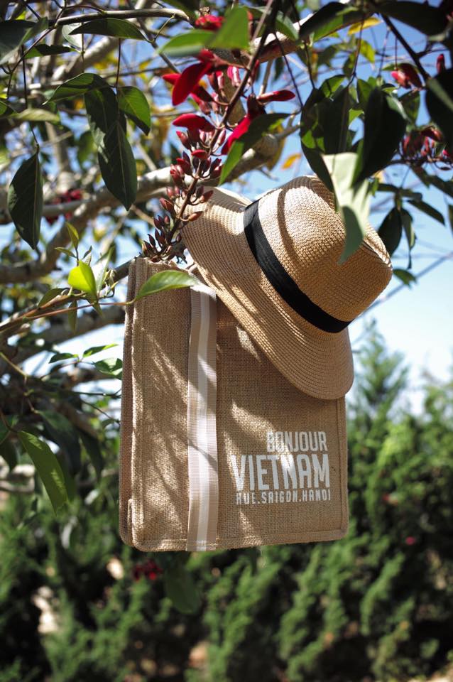 Túi vải đay Bonjour Vietnam VB-MH008 ver2