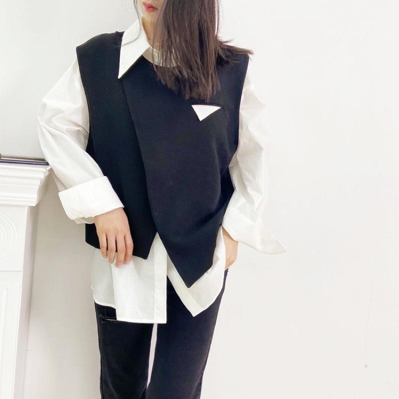 Set áo sơ mi dài tay kèm gile