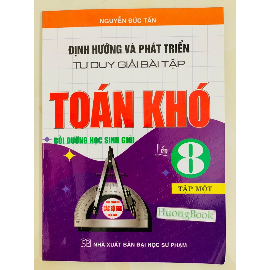 Sách - Combo Định hướng và phát triển tư duy giải bài tập toán khó lớp 8