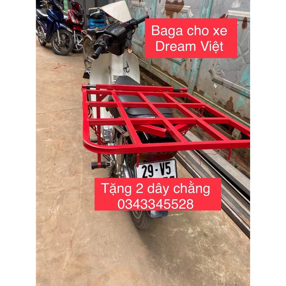 Baga xe máy - giá trở hàng dành riêng cho xe Dream Việt