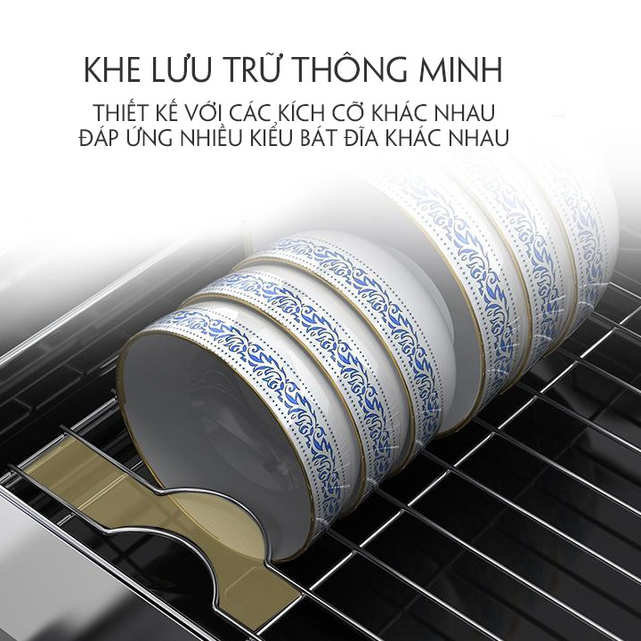 Kệ Chén Bát Thông Minh