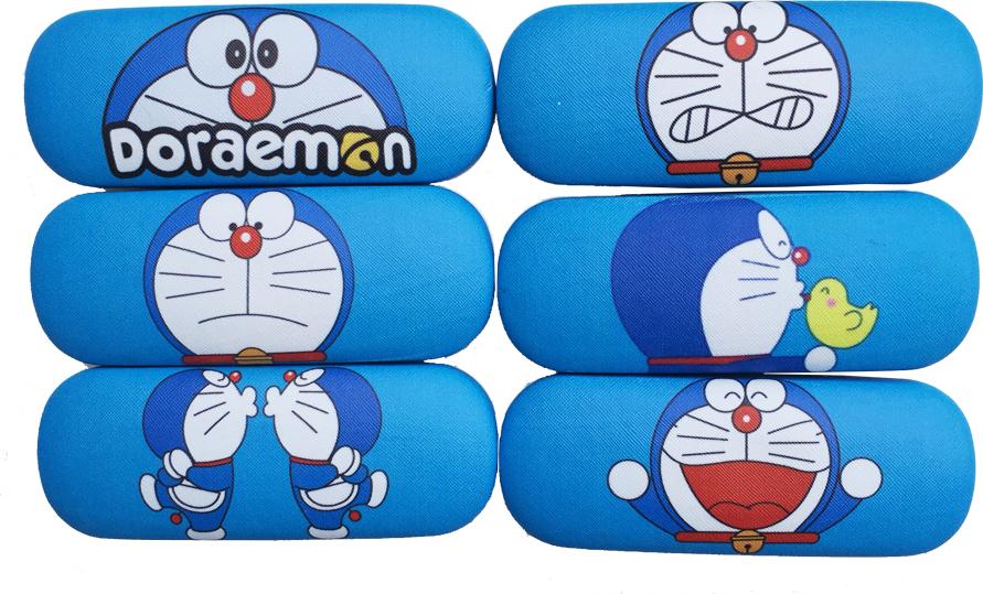 Hộp Đựng Kính Mắt Doraemon ( Kèm Khăn Lau Kính)