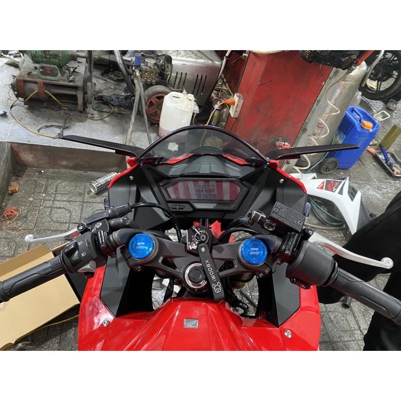 Gương Cnc phong cách H2R lắp cho Honda CBR650R-CBR150R-CBR250RR- Yamaha R3-Yamaha R15V3