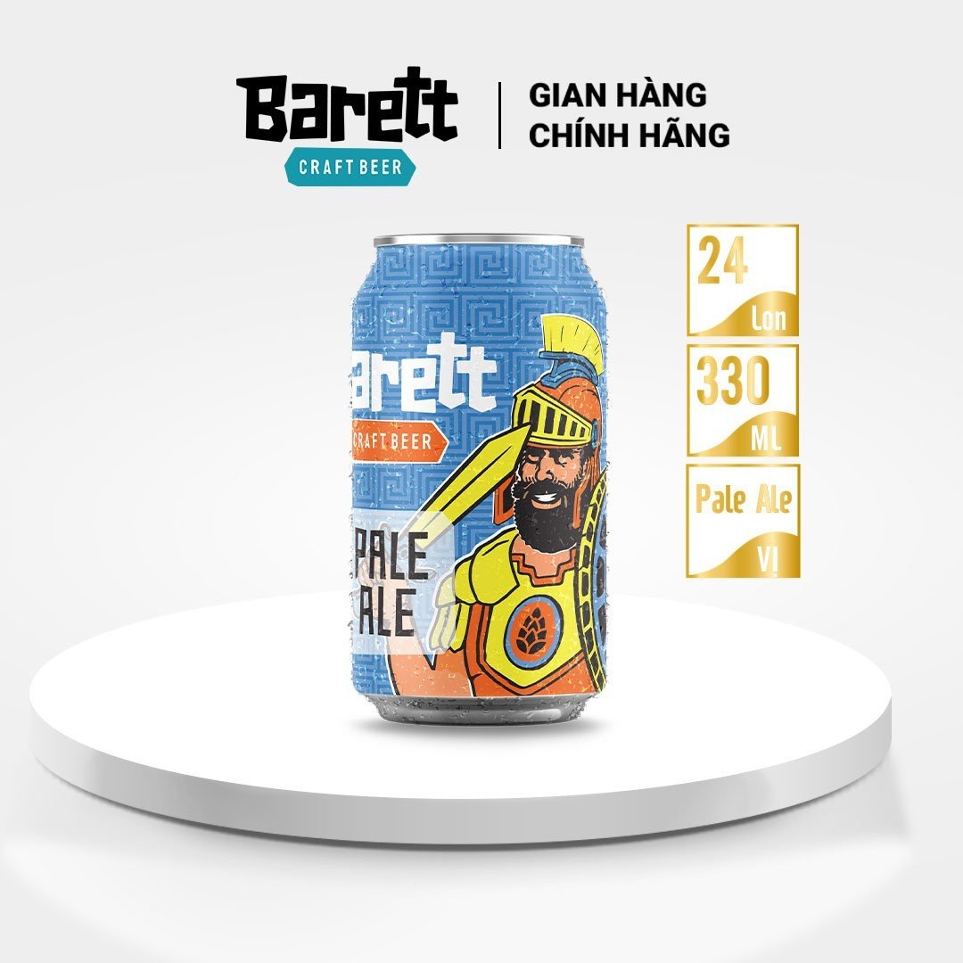 Thùng 12 lon bia thủ công Pale Ale (330ml)