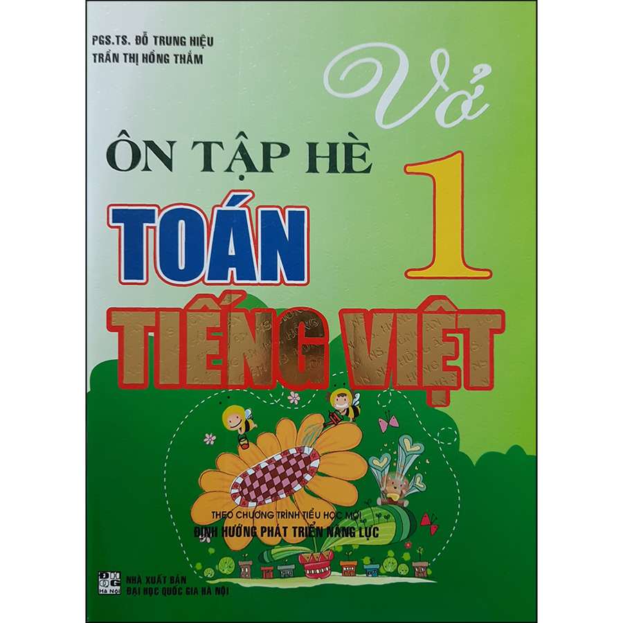 Vở Ôn Tập Hè Toán Tiếng Việt 1