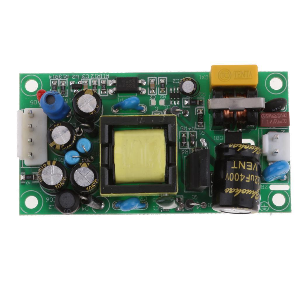 2x AC-DC 85-265V To 12/5V Dual Output Isolated Power Supply Module