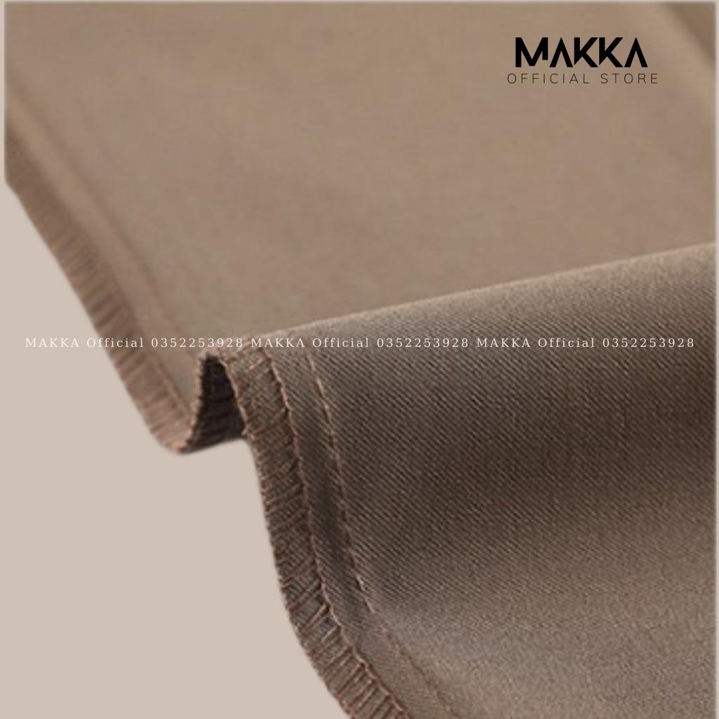 Quần Ống Rộng MAKKA cạp cao thắt dây cực xinh, quần tây công sở suông dài MAKKA