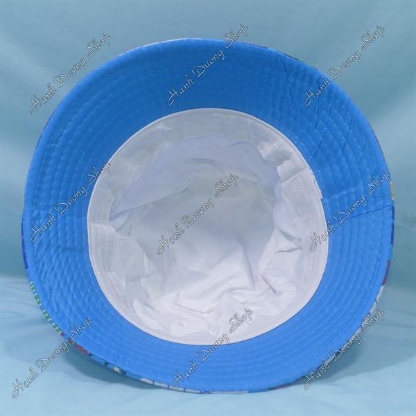 Nón bucket tai bèo chiếc lá xanh đỏ - Chiếc Lá Xanh Đỏ